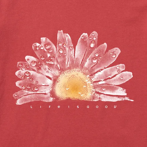 Vista 2 de Camisa para mujer Life is Good Crusher Vee