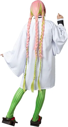 Vista 4 de Cosfun Kanroji Mitsuri Cosplay Kimono traje mp005152