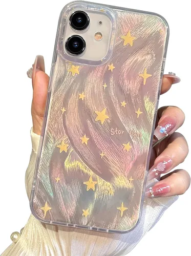 Vista 135 de I-MGAE-IN-AR Funda compacta para iPhone 11, diseño de mariposa, marco de protección de lente de cámara con diamante 3D, bonitas fundas protectoras
