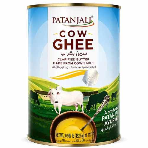 Vista 11 de Patanjali Ghee de vaca 4.53 kg / 9.98 lb