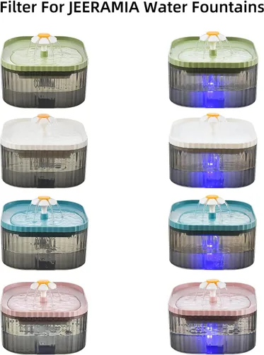 Vista 5 de Filtros de repuesto para fuente de agua para gatos, 8