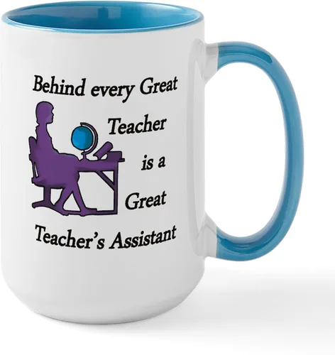 Vista 36 de CafePress Taza de café de cerámica para profesor/matemáticas inglesas, taza de té de 15 onzas