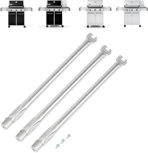 Vista 13 de Utheer 69785 - Quemador de parrilla de 18 pulgadas para Spirit E210 E220 304 acero inoxidable Fits Spirit E210 E220 S210 S220 front-control