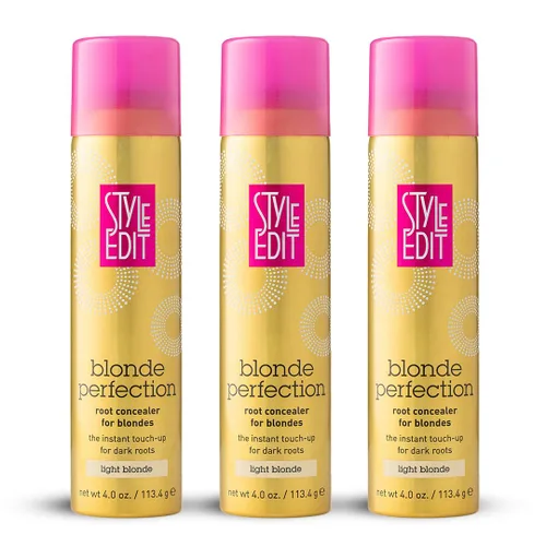 Vista 20 de Style Edit - Corrector de raíces, cubre instantáneamente canas y raíces, calidad de salón de belleza profesional