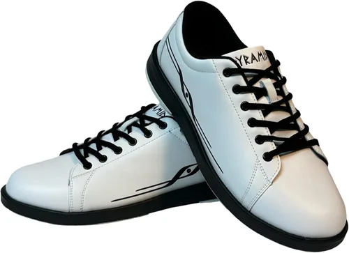 Vista 4 de Pyramid Zapatos tribales blancos para hombre