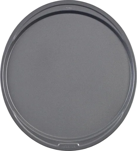 Vista 8 de GoodCook Conjunto de 2 bandejas para pizza personales antiadherentes de acero de 10", gris