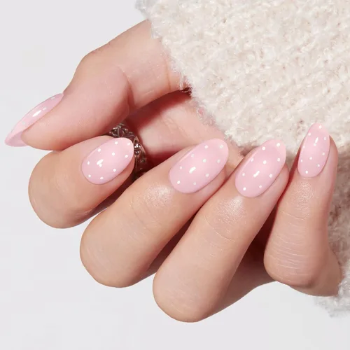 Vista 46 de modelones Uñas cortas a presión, kit de uñas postizas ovaladas