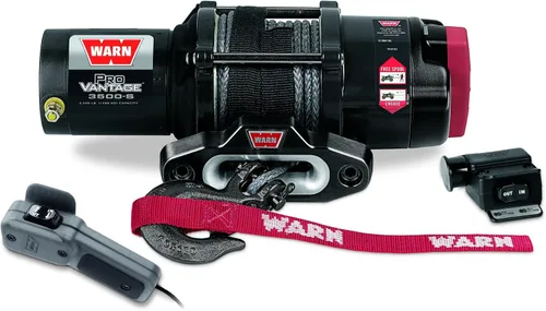 Vista 10 de Cabrestante Warn ProVantage 3500-S, 3500 libras Capacidad:, Negro