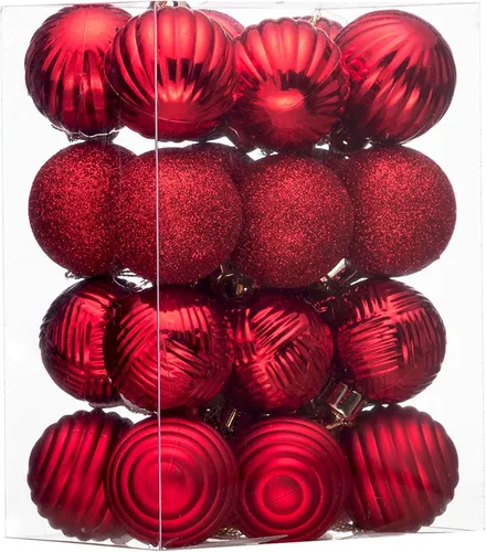Vista 41 de Valery Madelyn - Juego de 24 adornos de Navidad para árbol de 2.36 pulgadas cobre dorado
