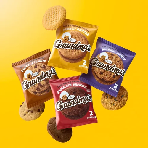 Vista 4 de Grandma's - Galletas, paquete de variedad, (paquete de 30)