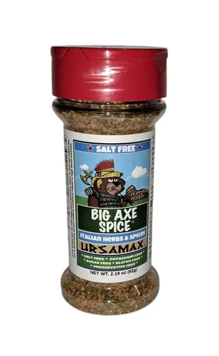 Vista 8 de Big Axe Spice Patri's Pizzico ("Father's Pinch") Siciliano - Condimento de hierbas sin sodio - Sin sal, sin azúcar, sin conservantes ~ Vegano