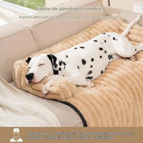 Vista 2 de Avont - Alfombra para Cama de Perro para Sofá, Sobrecama Cálida y Esponjosa para Sofá, Protector de Muebles con Funda Extraíble Lavable para Perros