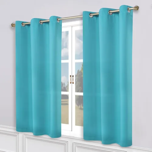 Vista 237 de Superior Cortinas Opacas, Oscurecimiento de Habitación, Dormitorio, Cortinas, Cocina, Acentos de Ventana de Sala de Estar, Bloqueo Solar, Térmico