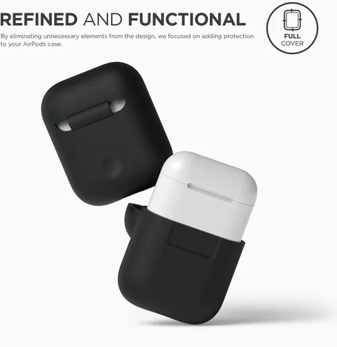 Vista 18 de elago AirPods - Funda de silicona para AirPods [Protección extra]