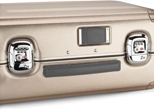 Vista 6 de ZERO Halliburton Pursuit - Funda de viaje (aluminio), Bronce), 94210