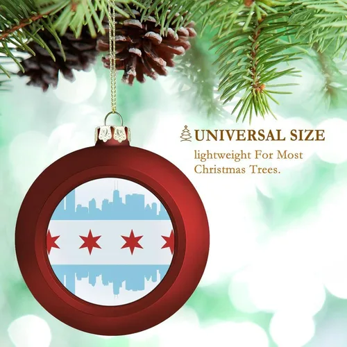 Vista 79 de Boobs Funny Shatterproof Matte Christmas Balls for Tree Wreath Home Decor 1PCS