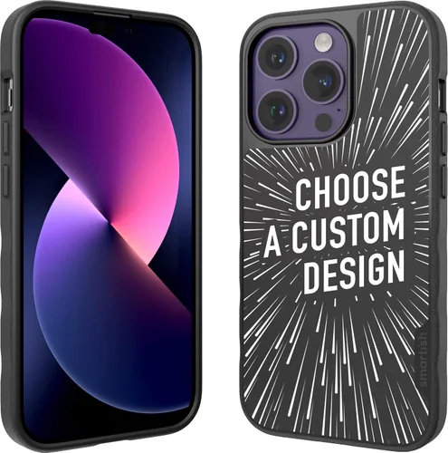 Vista 72 de Smartish® Funda delgada para iPhone 13 Pro - Gripmunk - [ligera + protectora] Funda de agarre fina - Black Tie Affair