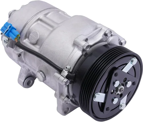 Vista 6 de Compresor del A/C, compresor del A/C W/embrague para 1998-2001 Beetle Jetta Golf CO 1206JC