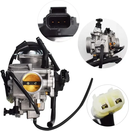 Vista 3 de Carburador 16100-HN2-013 Carb apto para Honda Foreman 500 TRX500FE TRX500FM TRX500FM TRX500FPE TRX500FPE TRX500FPE TRX500FPM TRX500FPM TRX500TM