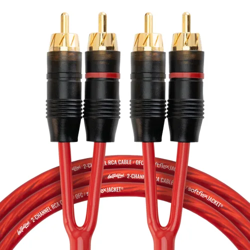 Vista 10 de Install Link Cable de audio RCA para subwoofer o cable estéreo, 2 canales, 12 pies
