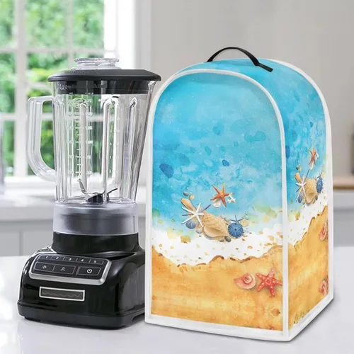 Vista 41 de Aztec Cow - Funda para batidora de girasoles con mango superior, ligera, lavable, para cocina, cafetera, decoración de procesadores de alimentos