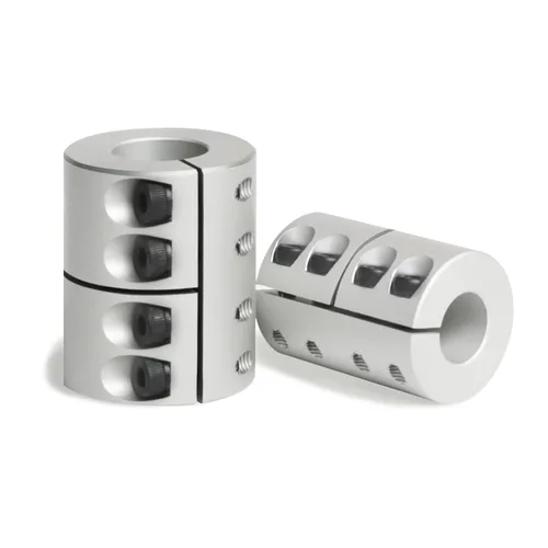 Vista 7 de Acoplamientos de abrazadera rígida de 8 mm a 10 mm, acoplamiento de eje de aluminio de 32 de diámetro y 45 de longitud, conector de acoplador de eje