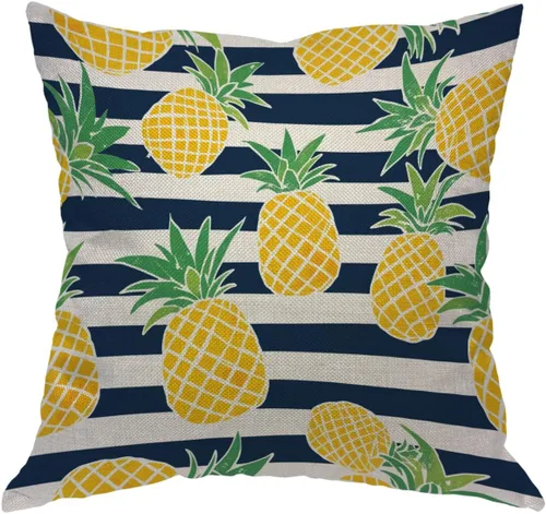 Vista 19 de Moslion Almohadas decorativas para gatos, funda de almohada de 18 x 18 pulgadas, funda de almohada cuadrada de lino y algodón, para sofá y dormitorio