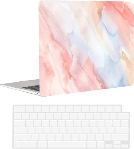 Vista 9 de Funda rígida compatible con MacBook Air de 15 pulgadas versión 2023 con chip M2 y pantalla de retina líquida de 15.3 pulgadas, funda protectora