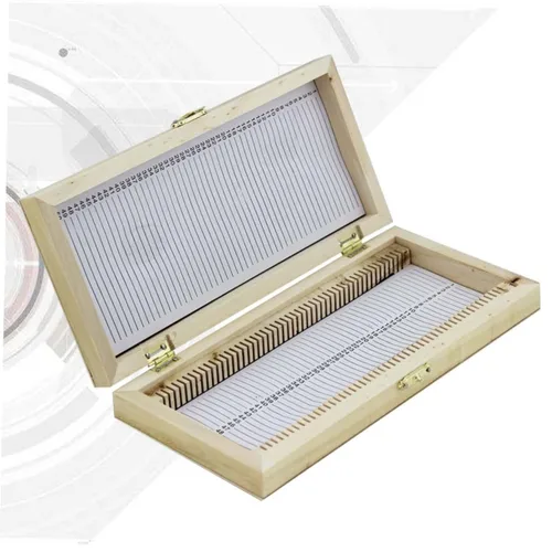 Vista 4 de Caja de muestras de diapositivas Caso de diapositivas de vidrio Cajas Organizadoras Diapositivas Diapositivas Soporte de diapositivas Microscopio