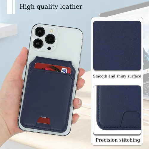 Vista 7 de Havaya Cartera magnética, Azul (no funda para teléfono), Classic