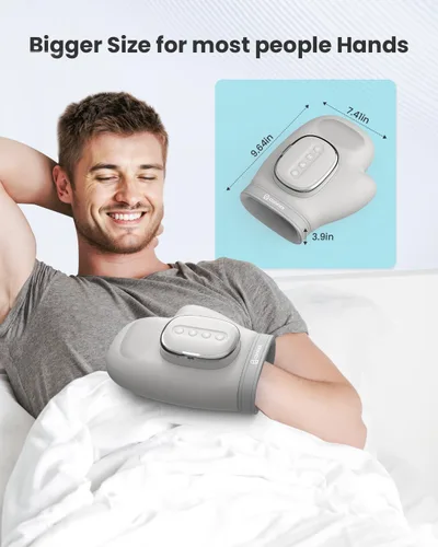 Vista 8 de COMFIER Masajeador de manos inalámbrico para cuello y espalda