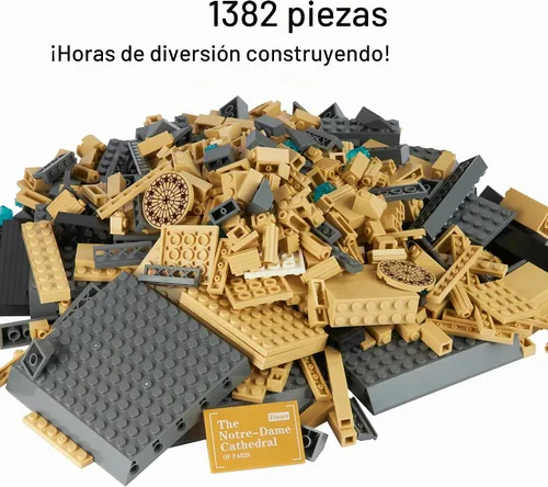 Vista 2 de Juego de pieza de construcción Serie Landmark Perfect for architecture lovers, history enthusiasts, and builders who enjoy detailed landmark