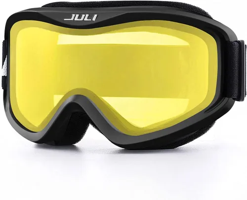 Vista 8 de Juli Gafas de esquí para niños, gafas de snowboard para niños y niñas, motos de nieve, esquí, patinaje, edad 3-8 4302