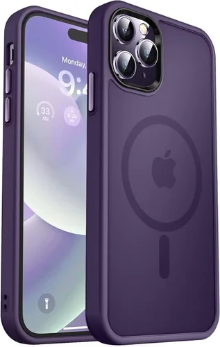 Vista 117 de MOCCA - Funda magnética resistente para iPhone XR de 6.1 pulgadas, compatible con MagSafe, funda con protección contra caídas de grado militar