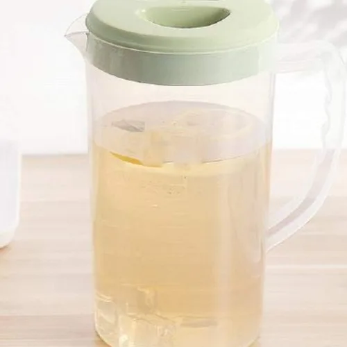 Vista 2 de DOITOOL Lemonade - Jarra de 87.9 fl oz de galón con tapa, jarra de agua resistente e inastillable, jarra de plástico para té helado, para agua