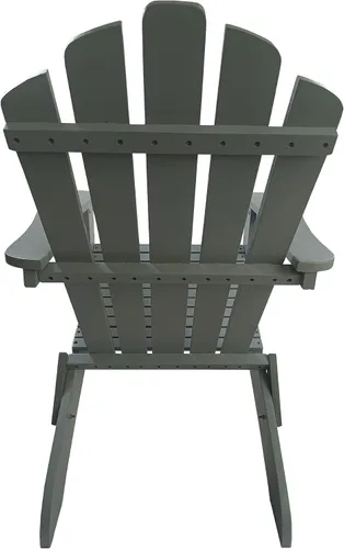 Vista 7 de Folding Adirondack Chair – Outdoor Chairs for Patio, Garden, Fire Pit 250 LBS Capacity, Solid Hardwood, Wide Armrests