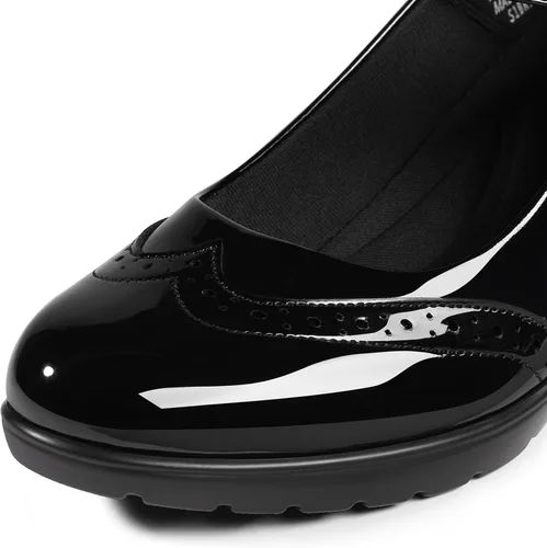 Vista 4 de DREAM PAIRS Zapatos de vestir Oxfords Mary Jane para mujer