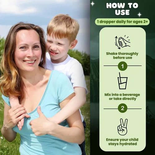 Vista 3 de The One Healer Zeolite Detox para niños y adultos, gotas de zeolita pura con metilo B12 y vitamina D3 para desintoxicación de metales pesados