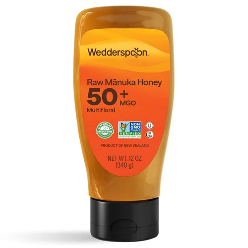 Vista 11 de Wedderspoon Miel de manuka cruda premium, 50+ MGO, 8.8 onzas, miel de Nueva Zelanda sin pasteurizar, desde nuestras colmenas hasta tu hogar
