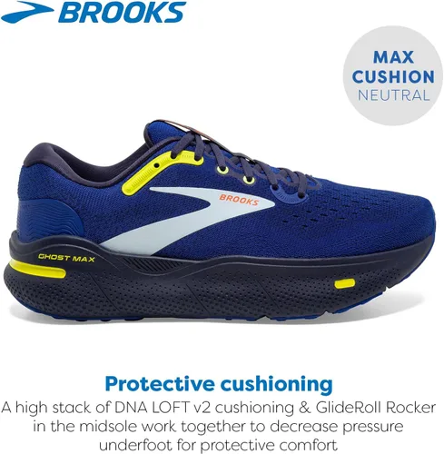 Vista 2 de Brooks Zapatillas Ghost Max Cushion Neutral para correr y caminar para hombre
