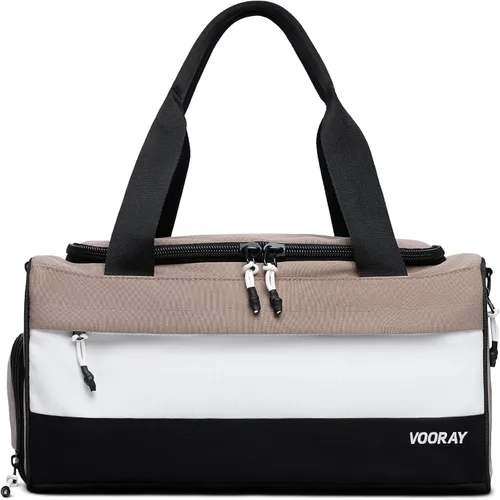 Vista 8 de Bolsa de Lona Vooray Boost – Bolsa de Gimnasio Pequeña para Hombres y Mujeres, Bolsa de Viaje Ligera con Compartimento para Zapatos, Bolsa Deportiva