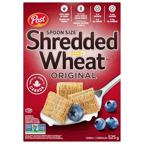 Vista 5 de Post Cereal original de trigo triturado tamaño cuchara 18.52 oz