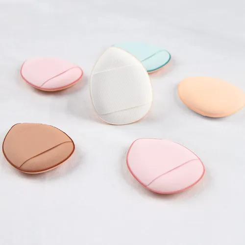 Vista 6 de Finger Puff, 12 piezas de mini esponja de maquillaje, adecuada para base, corrector, sombra de ojos, herramientas de maquillaje de belleza