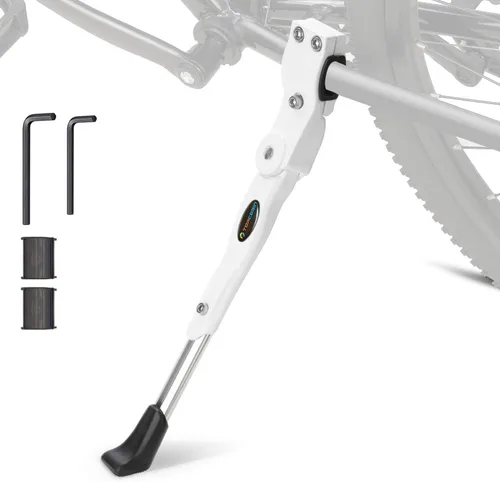 Vista 10 de TOPCABIN Soporte ajustable de aleación de aluminio para bicicleta, negro, para bicicletas de 24 a 28 pulgadas
