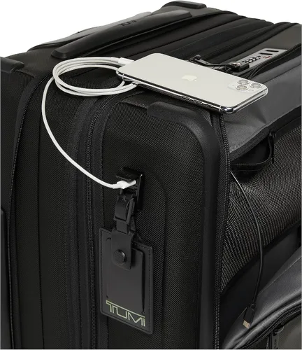 Vista 6 de TUMI - Maleta de mano Alpha Continental Dual Access con 4 ruedas - Maleta con ruedas para hombres y mujeres - Equipaje de mano con 4 ruedas