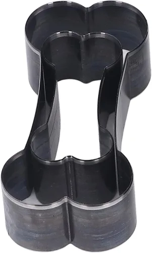 Vista 7 de Juego de troqueles de corte de cuero, 6 piezas de herramienta de corte hueco de cuero con forma de hueso ovalado rectangular para manualidades