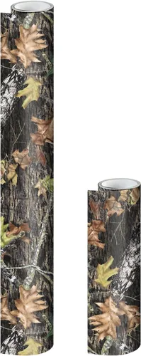 Vista 23 de Mossy Oak Patrones de Caza en Rollo de Camuflaje Mate, Envoltura de Vinilo Autoadhesiva, DIY (48"x12", Break-Up Country)