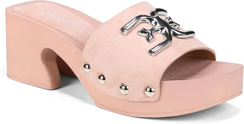 Vista 2 de Sam Edelman Sandalias Francina de cuña para mujer, Rosa pálido