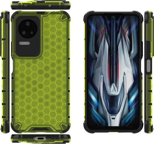 Vista 64 de Funda para Nothing Phone (1) Funda 5G, Funda para Nothing Phone (1) Funda 5G 2 en 1 Funda para teléfono Negro