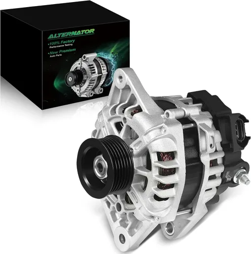 Vista 57 de Alternador de 4.0L para: Ford Explorer 2002 2003 2004, Explorer Sport Trac 2001-2004 para: Mercury Mountaineer 2001-2004, polea de 6 ranuras de 12V